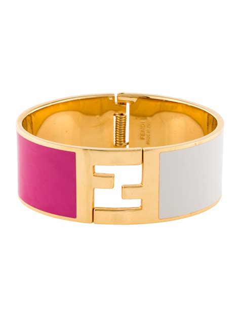 bracelet fendi blanc|fendi bracelets australia.